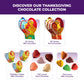 Madelaine Milk Chocolate Turkey Candy - 1 oz Foil-Wrapped Thanksgiving Chocolates - Fun Fall Holiday  & D?cor - 20 Pack Individually Wrapped Turkeys