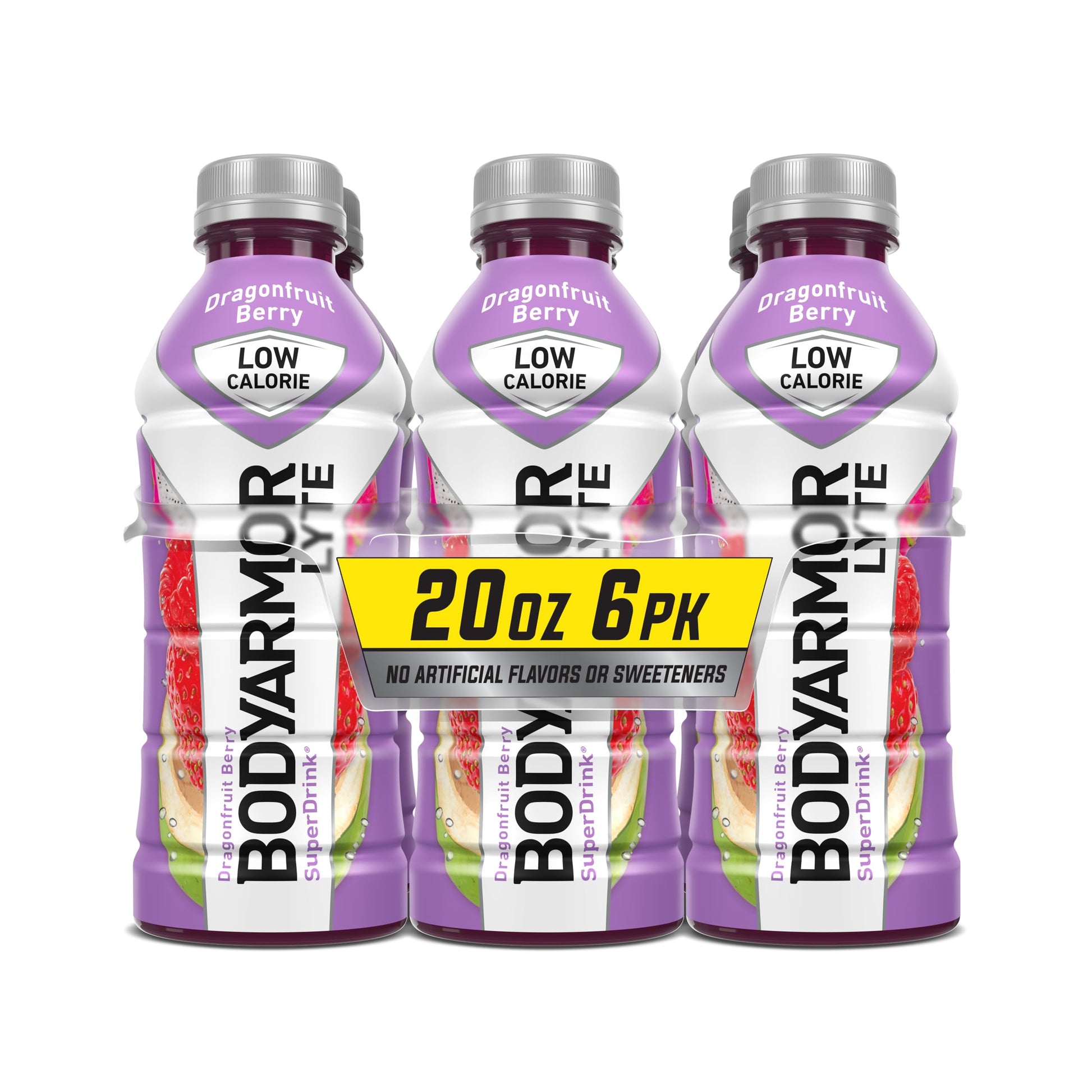 BODYARMOR LYTE Sports Drink Low-Calorie Sports Beverage, Dragonfruit Berry, Natural Flavors With Vitamins, Potassium-Packed Elec