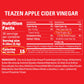 Teazen Apple Cider Vinegar Drink Powder Stick – On-The-Go Wellness With 1500Mg Acv, Sugar-Free, Postbiotics, 30 Sticks | Supports Digestion & Metabolism