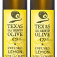 Texas Hill Country Olive Co Lemon Infused Olive Oil - Cold Pressed Gourmet EVOO - 8.5 oz (2 Pack)