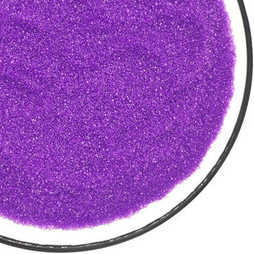 Edible 5 Ounce Fine Decorative Purple Sanding Sugar Sprinkles for Baking, Sparkling Crystals for Cakes, Cookies, Cupcakes, Ice C