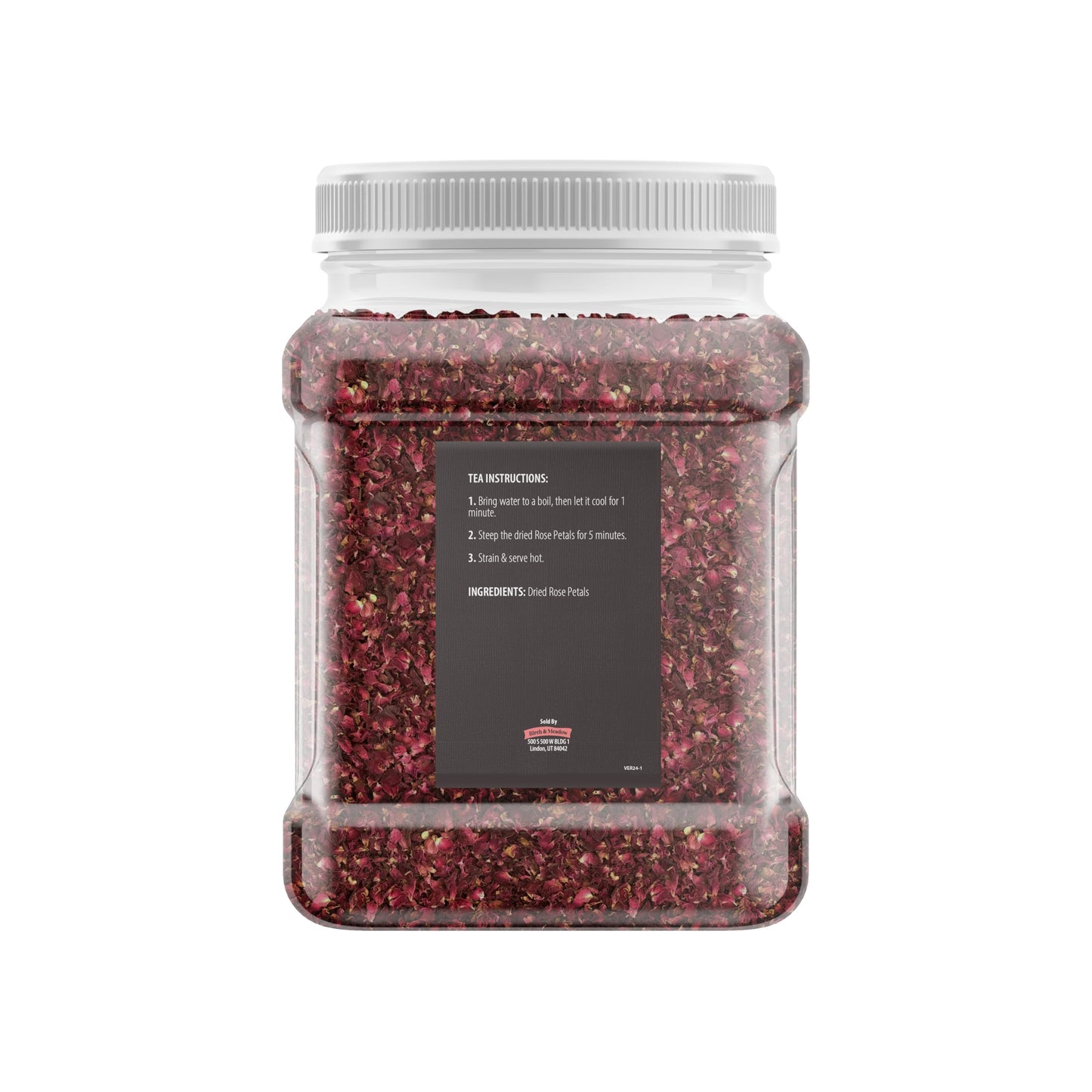 Birch & Meadow 4 Cups of Rose Petals, Edible, Teas, Soaps