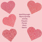 Confect Valentines Day Sprinkles Mix - Pink Pearl Dragees, Jimmies & Edible Mix Dragees, Jimmies & Sparkling Sugar For Cake & Cu