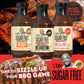 G Hughes Sugar Free Mesquite, Sweet Heat, Sweet & Spicy BBQ Sauce Variety Pack - Gluten Free Sauces, Sugar Free BBQ Sauces - 18