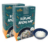 Fusion Select 8 Packs Organic Konjac Noodles - Shirataki Angel Hair Plant-Based Substitute - Vegan Pasta for Vegetarian, Keto, P