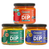 Growee Vegan Dip Pack - Plant-Based Queso & Hummus Alternative, Nut-Free Mayo & Dressing Substitute - Dairy-Free & Gluten-Free -