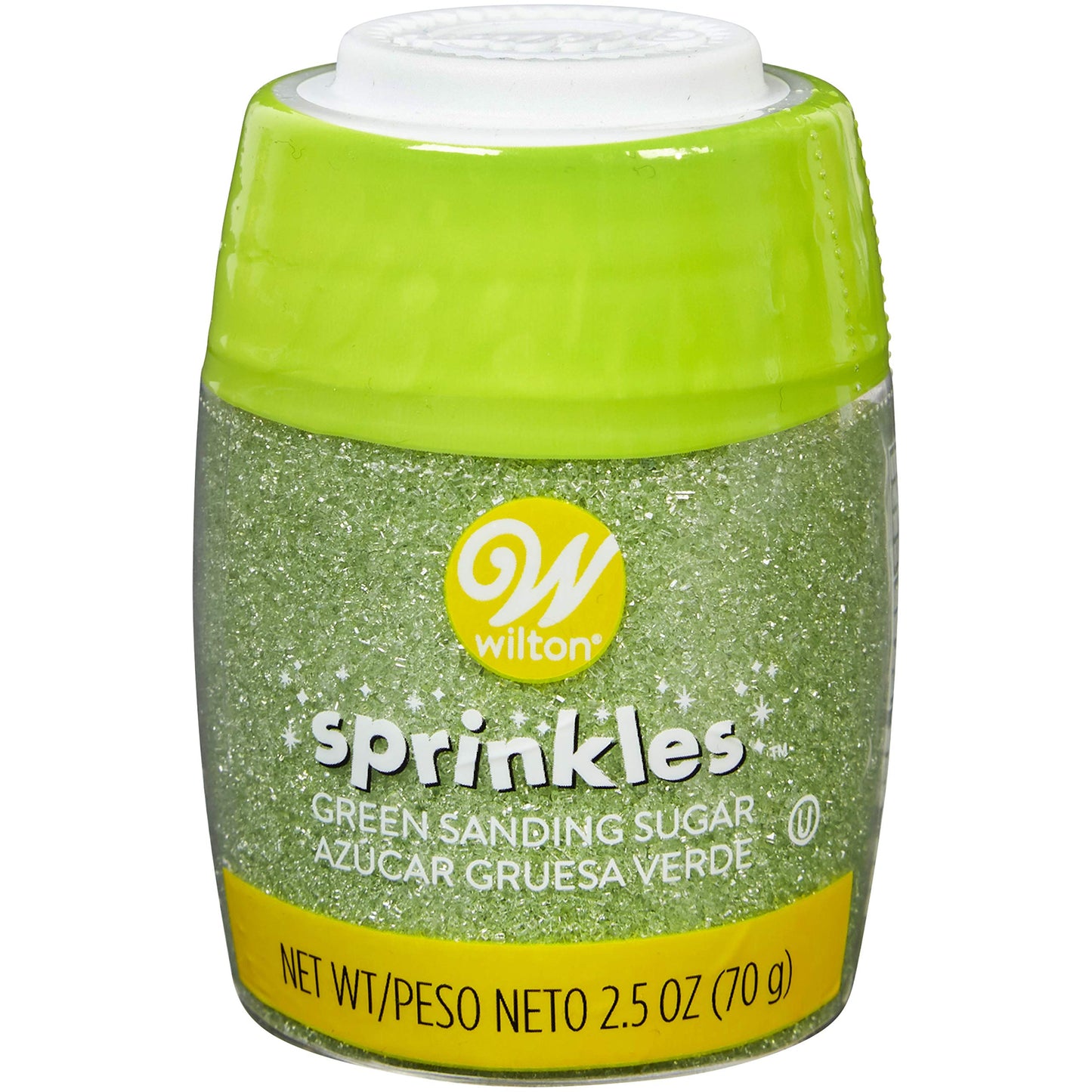 Wilton Sanding Sugar Sprinkles Assorted Colors; 2.5Oz (Green)