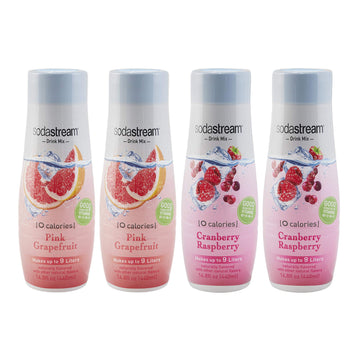 Sodastream Sodastream Zeros Variety Pack Drink Mixes, 14.8 Fl. Oz., Pack Of 4, 14.8 Oz