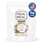 Pure Food Vegan Protein Powder - Organic, Gluten-Free, Low-Carb, High-Fiber, 530g Raw Cacao (Chocolate) Flavor