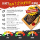 Lane'S 50/50 Salt And Pepper Seasoning, All-Natural Salt & Pepper Spice, 16 Mesh Coarse Black Pepper Seasoning Salt, Gluten-Free