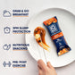 IQBAR x Chef Thomas Keller - Brain and Body Plant Protein Bars - Salted Caramel Chip - 12-Count, Low Carb, High Fiber, Gluten Fr