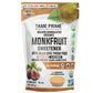 TAME PRIME Organic Brown Monkfruit Sweetener with Allulose, 16 oz, Zero Calories, Keto-Friendly, Sugar Substitute
