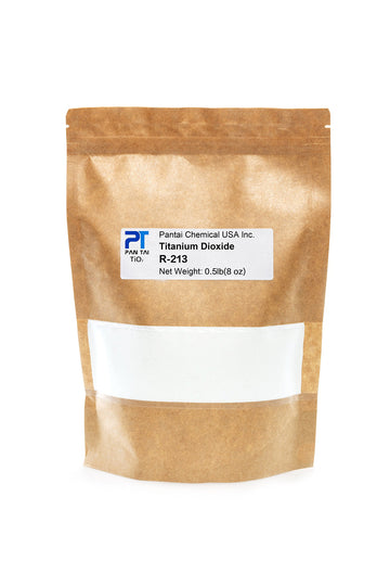 Pure Fine Titanium Dioxide (Tio2) Food-Grade Safe Colorant | Pigment, Toothpaste, Edible Use | Vegan Friendly, Non-Gmo | Resealable Bag (Ptr-213) 16Oz/8Oz/4Oz (8Oz/0.5Lb)