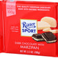 Ritter Dark Chocolate With Marzipan, 3.5 Oz