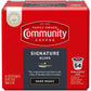 Community Coffee Dark Roast Coffee Pods, Compatible with Keurig 2.0, 54 Count, Red