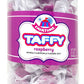 Fairtime Adams & Brooks Taffy Bulk Pink Candy for Candy Buffets, Raspberry Taffy, Raspberry Candy, Bulk Candy, Pinata Candy, Ind