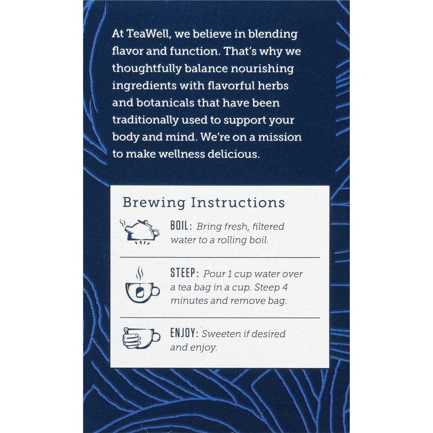 Celestial Seasonings Teawell Herbal Tea, Daily Wellness, Organic Honey Lemon, 12 Count (Packaging May Vary)