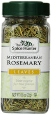 The Spice Hunter Rosemary, Mediterranean, Leaves, 0.8 Ounce Jar (Pack of 48)