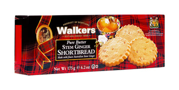 Walkers Shortbread Stem Ginger Shortbread, 62 Ounce Box
