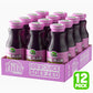 Nilo Plum Juice | 100% Squeezed Plum Ciruela | No Sugar Added | Non Gmo | Not From Concentrate | 8.45 Oz (Pack Of 12)