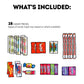 Cravebox Snacks Box Variety Pack Care Package (85 Count) Christmas   Gift Boxes Pack Mature-Themeds Kids Guys Girls Women Men Boyfriend Candy Birthday Cookies Chips College Student Sampler Office School
