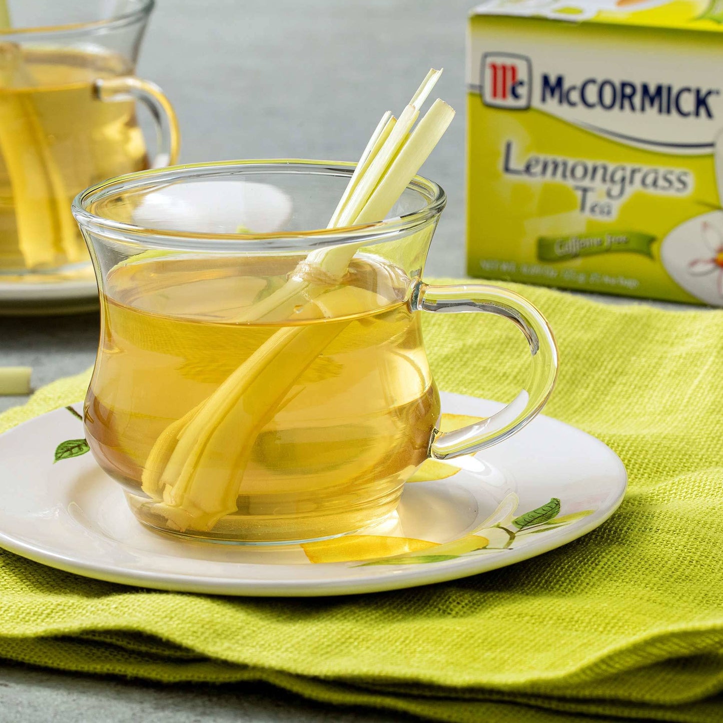 McCormick Lemongrass Tea Bags, Caffeine Free, 25 Count, 0.89 oz