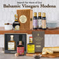 Giusti White Balsamic Vinegar Dressing - Condiment for Cooking and Finishing Dishes such as Salads  Vegetables  or Fish. Made in Italy with Balsamic Vinegar of Modena - 8.45 fl oz (250 ml) - Pack of 4