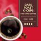 Tim Hortons Dark Roast Coffee K-Cup Pods, 100 Count, Compatible with Keurig malt-inspired, Model 6320914732
