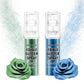Pandalab Edible Glitter Spray - Food Grade Luster Dust for Drinks & Desserts - Ocean Blue & Emerald Green - 0.35oz Bottle
