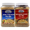 Caribbean Rhythms Jerk Chicken Rice Mix, 1.6 lb + Red Kidney Rice Mix, 1.6 lb