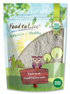 Food to Live Organic Dark Rye Flour, 1 Pound - Whole Grain, Non-GMO, Stone Ground, Kosher, Raw, Vegan, Bulk, Great for Baking Br