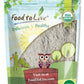 Food to Live Organic Dark Rye Flour, 8 Ounces - Whole Grain, Non-GMO, Stone Ground, Kosher, Raw, Vegan, Bulk, Great for Baking B