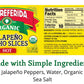 La Preferida Organic Jalapeno Nacho Slices, Hot, 11.5 Ounce (Pack Of 12)