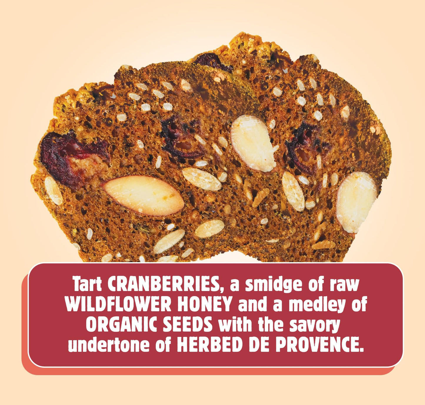 Maine Crisp - Crisps Cranberry Almond - Case Of 10-4 Oz
