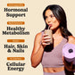VitaHustle All-in-One Nutrition Shake - Choc Peanut Butter Banana, Vegan Meal Replacement with KSM66 Ashwagandha & 86+ Superfoods