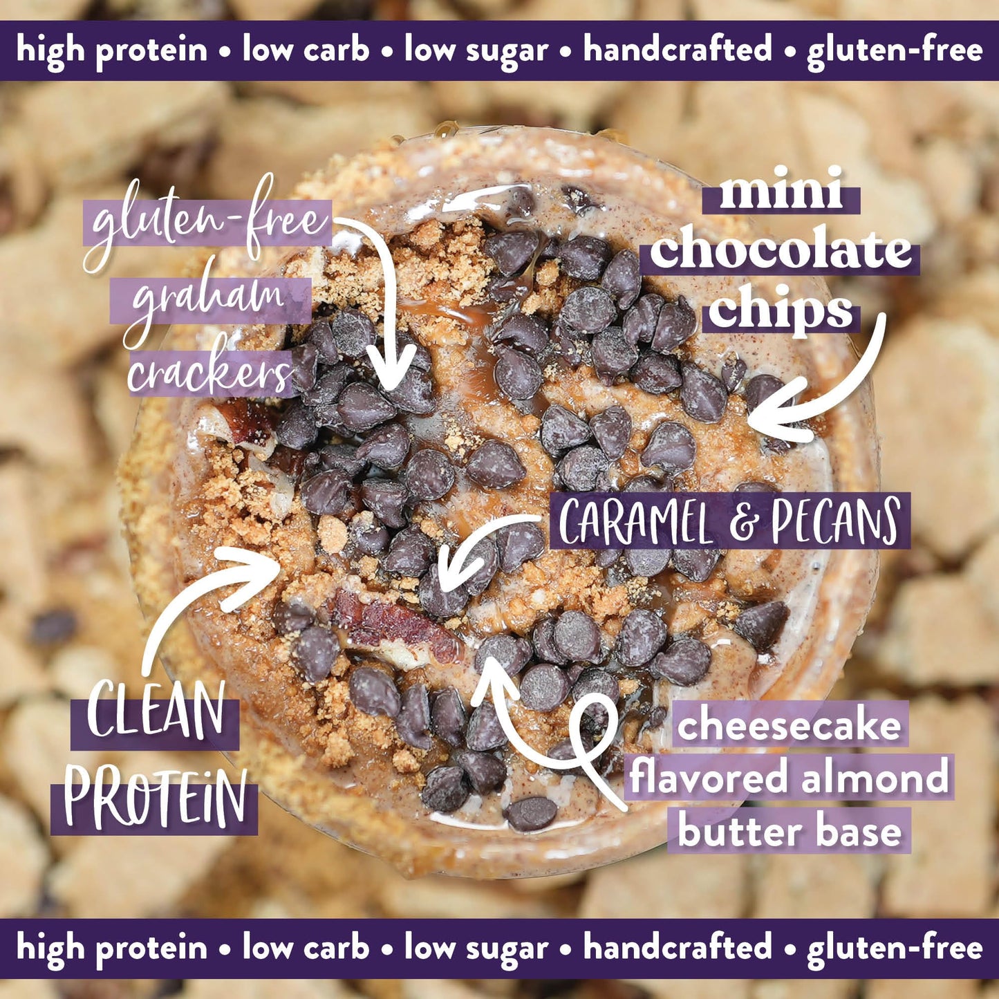 American Dream Nut Butter - Gluten-Free Turtle Cheesecake Almond Butter