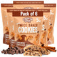 COOPER STREET Twice Baked Cinnamon Chocolate Biscotti Cookies - Crispy Mini Biscotti Cookies Ideal with Coffee - Traditional Low