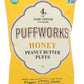 Puffworks Organic Honey Peanut Butter Puffs 3.5 Oz