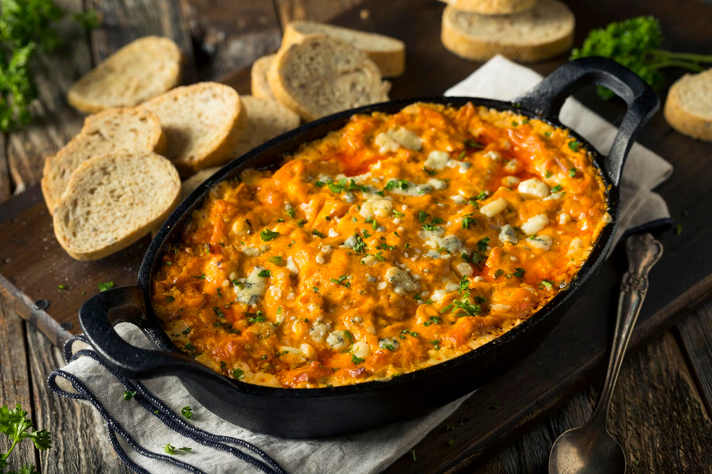 A Blend Above Buffalo Dip Mix - Gluten-Free, Vegan Friendly, Easy to Make - 3 Packs, 1 oz Each
