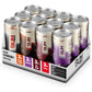 BUM Zero Sugar Energy Drink Variety Pack - Root malt-inspired  malt-inspired  Dr. Bum  Cola & G - Lightly Carbonated Sports Beverage with Natural Caffeine & Citicoline for Focus & Energy - 12 fl oz (12-Pack)