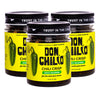 Don Chilio Mild Jalapeno Mexican Chile Crisp, 5 oz., 3 Pack - Crunchy Sliced Jalapenos Fried Chili Peppers in Hot Seasoned 100% 