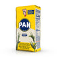 P.A.N. White Corn Meal     Pre-cooked Gluten Free and Kosher Flour for Arepas, 1 Kilogram (35 Ounces / 2 Pounds 3.3 Ounces) (Pac