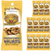 Crazy Go Nuts Walnuts - Banana, 1.25 oz (12-Pack) - Healthy Snacks, Vegan, Gluten Free, Superfood - Natural, Non-GMO, ALA, Omega