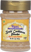 Rani Black Cardamom Powder, All Natural, Vegan, Gluten Friendly, 3oz (85g) PET Jar, Indian Spice