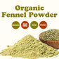 Food To Live - Organic Fennel Seed Powder, 1.5 Pounds - Aromatic & Versatile Flavor. Pure & Non-Gmo. Rich In Vitamins & Fiber. G