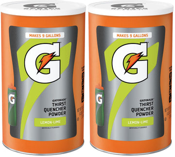 Gatorade Thirst Quencher Powder, Lemon Lime, 76.5 Ounce,Pack of 2