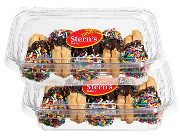 Sterns Bakery Italian Cookies - Gourmet Sandwich Cookies, Dairy & Nut Free, 13 oz (2 Pack)