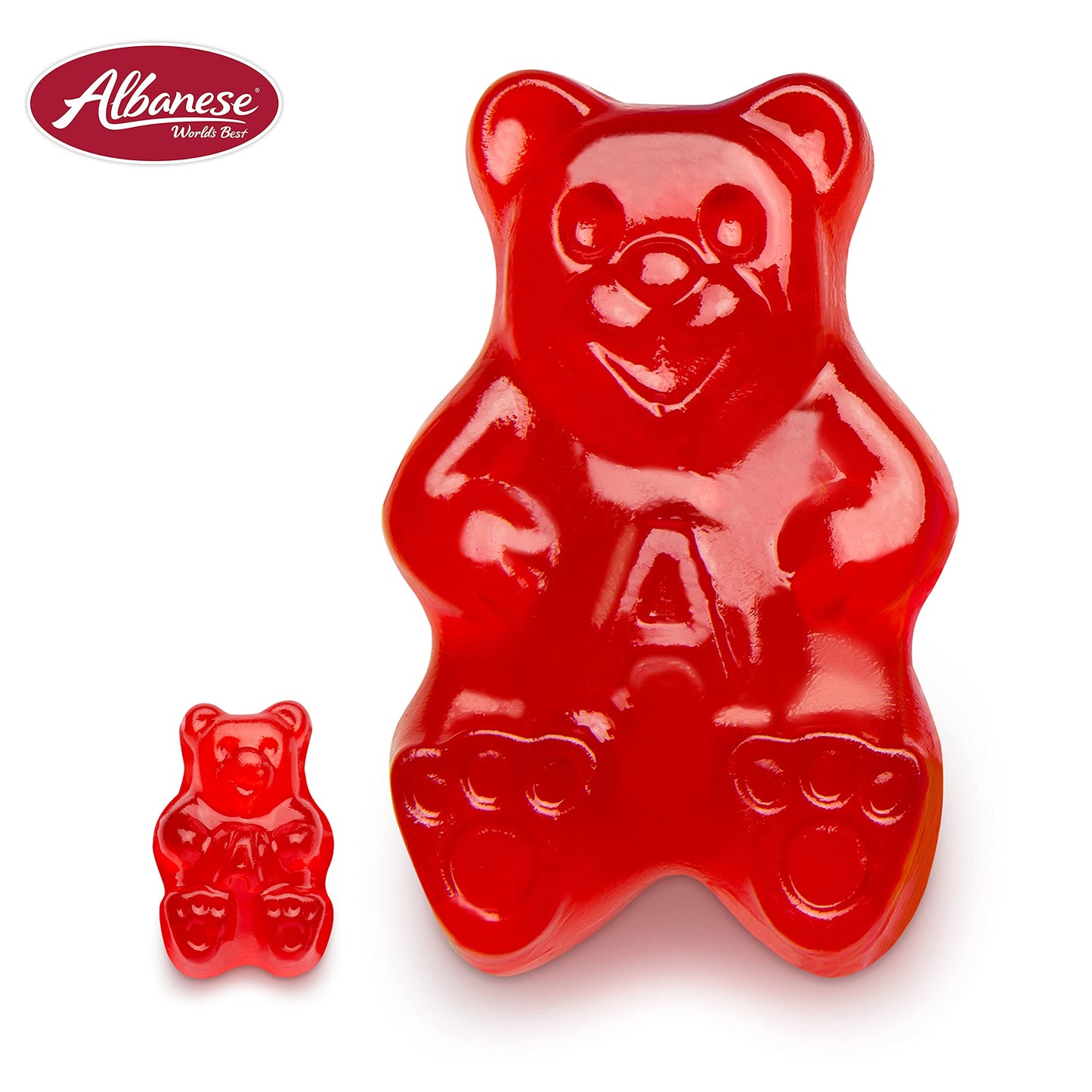 Albanese World's Best 4 Flavor Gummi Papa Bears, 5lbs of Candy