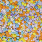 2 Sizes Macaroon Sequins Edible Funfetti Sprinkles Pastel Confetti Confetti Sequins Quin Sprinkles Carnival Sprinkles Decorating