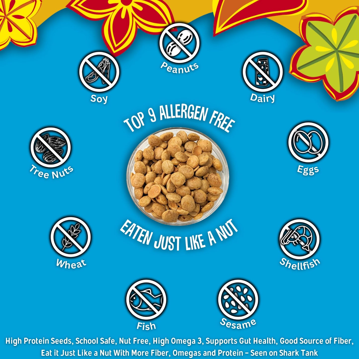 BRASS ROOTS Organic Incan Protein Seeds Variety Pack - 1 oz (10 Total) High Protein, Nut Free, School Safe, Good Source of Fiber